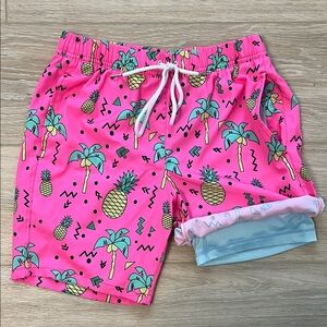 Tropical Pink Kids Shorts